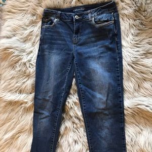 Dark wash jeans